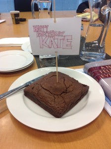 Chocolate brownie cake if you don't mind. [NOT approved by Michelle Bridges or Sarah Wilson]