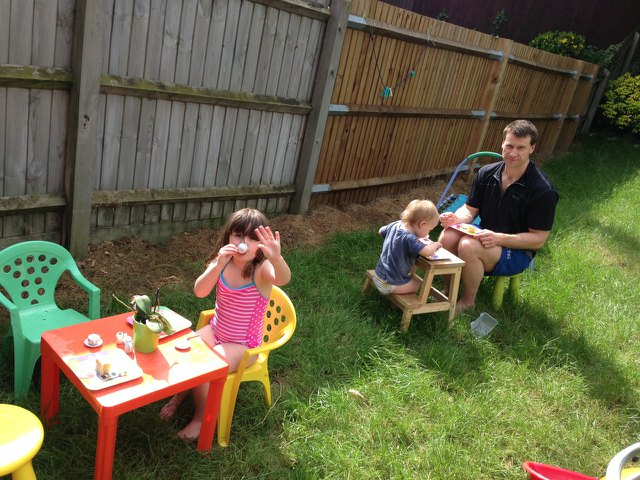A perfect day for a tea party.